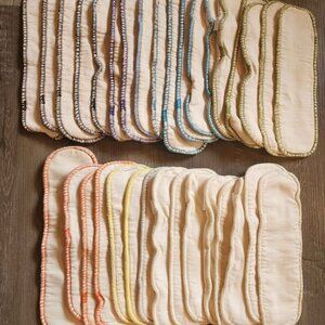 8 Sloomb Doublers, OS, Bamboo + Organic Cotton